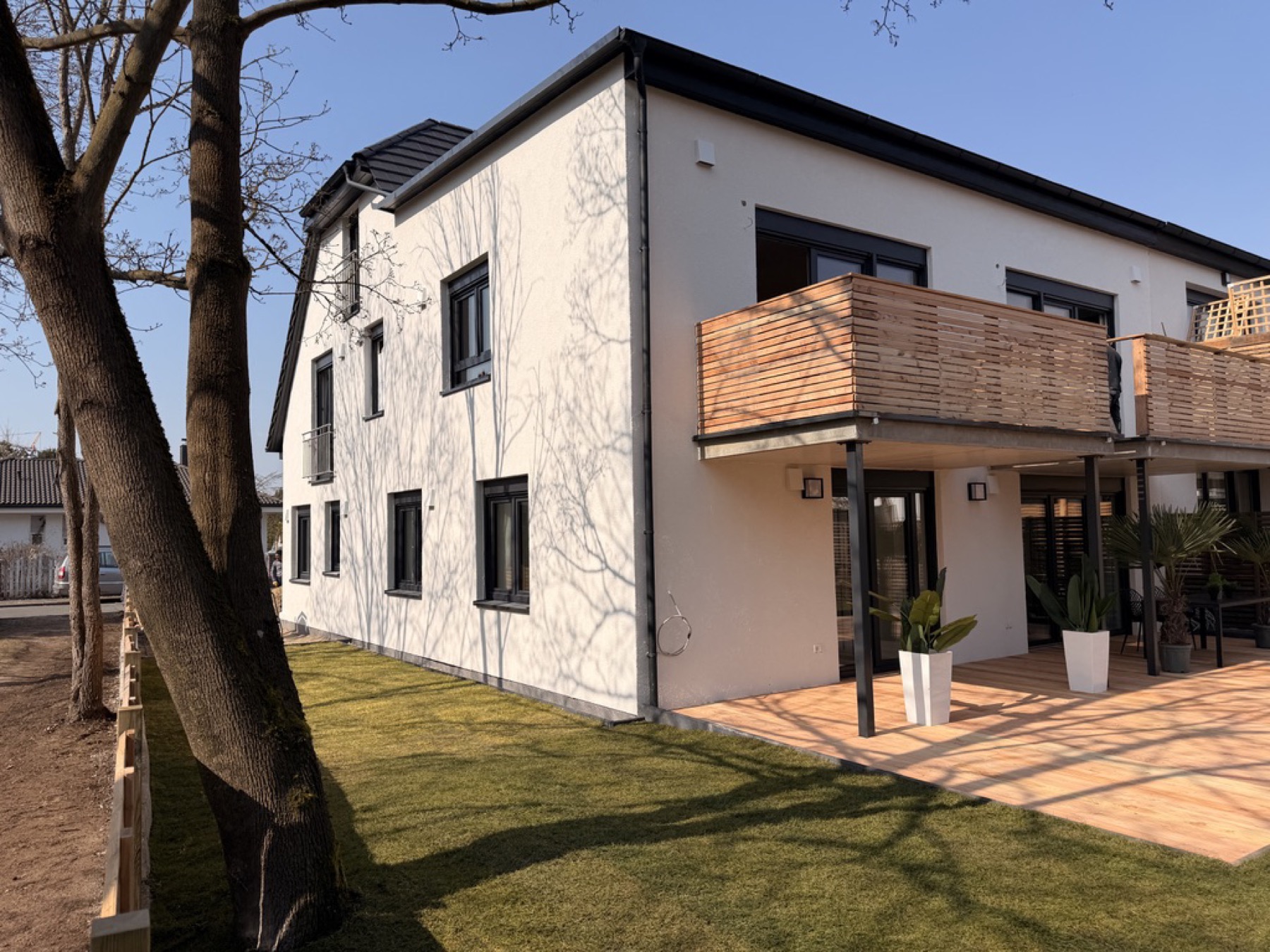 Hausansicht Gartenseite